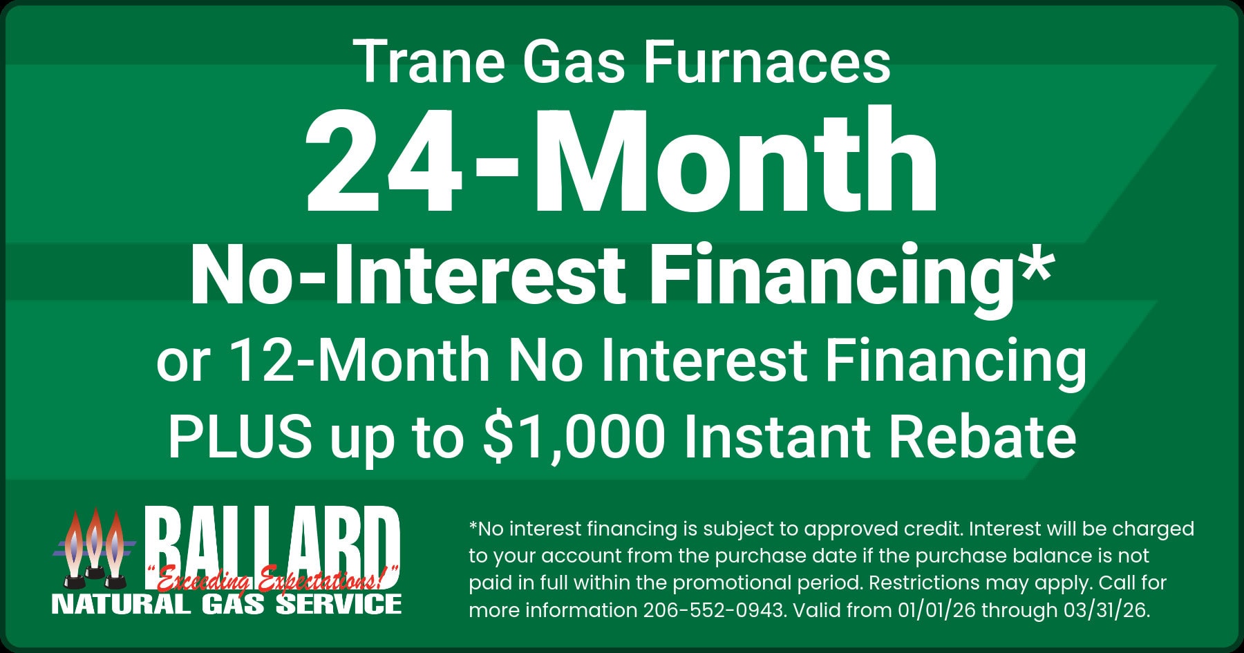 Trane Gas Furnaces.